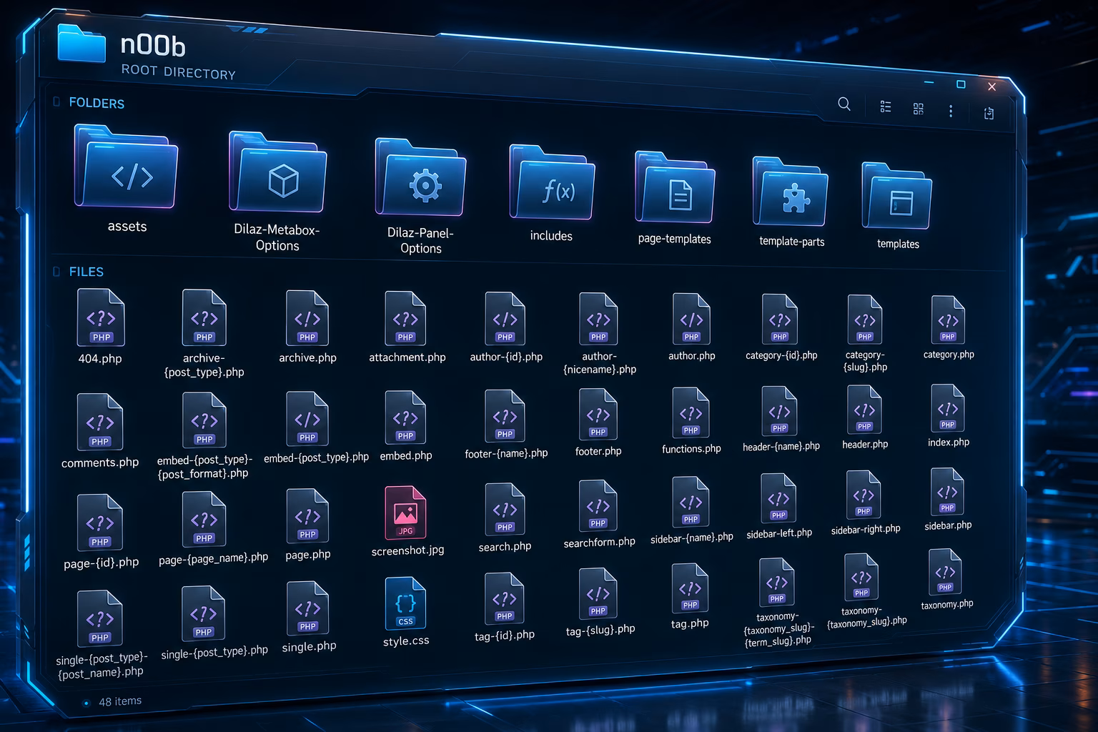 n00b Theme